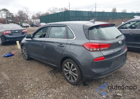 2018 Hyundai Elantra Gt from USA, damaged, VIN KMHH35LE1JU018754